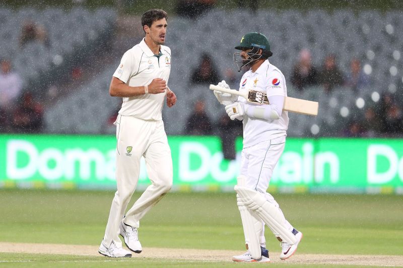 Mitchell Starc wreaked havoc on Pakistan during Australia's last pink-ball Test