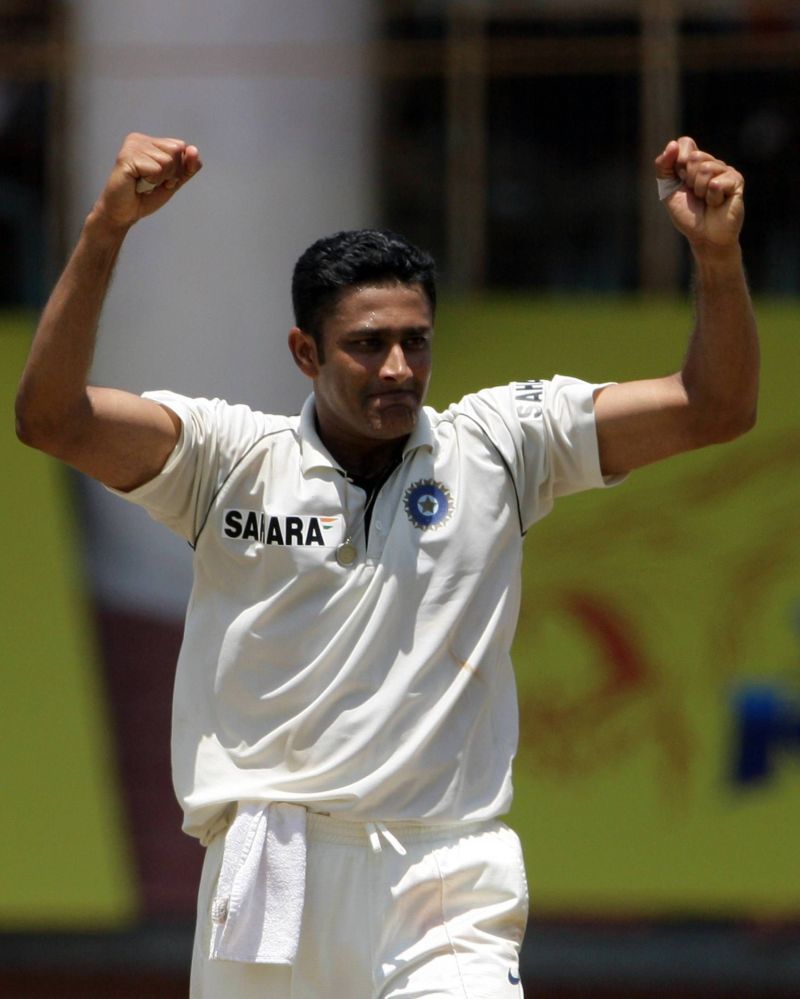 Kumble was appointed Test captain in 2007
