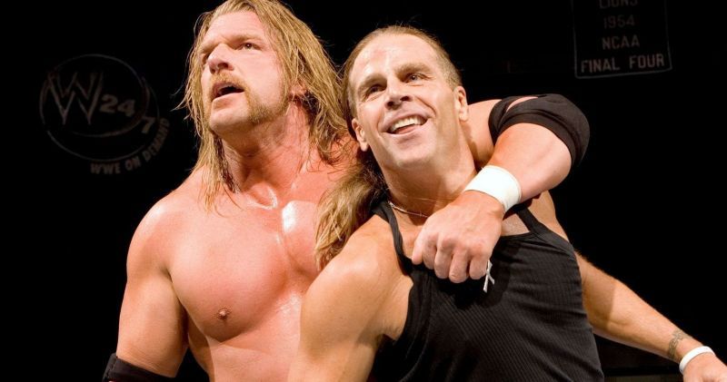 Triple H and Shawn Michaels