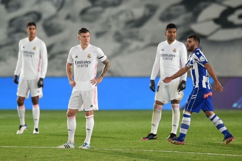 Real Madrid find themselves in all sorts of trouble