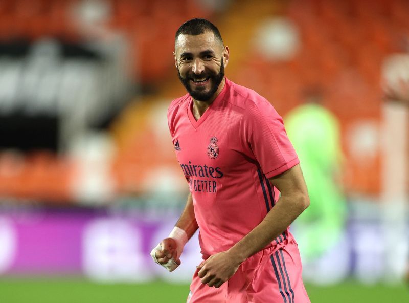 Real Madrid striker Karim Benzema - La Liga Santander