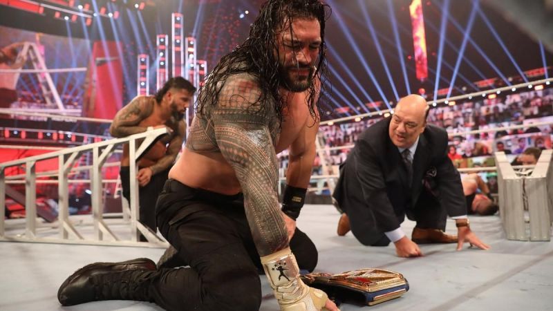 Roman Reigns, with Jey Uso, managed to defeat Kevin Owens