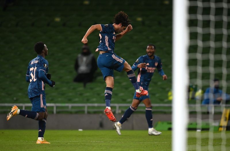 Mohamed Elneny scored his first Arsenal goal in three years