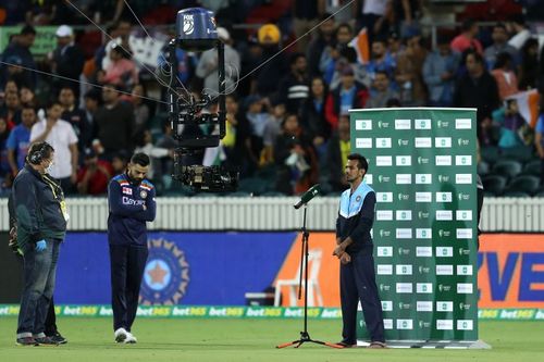 Yuzvendra Chahal was named man of the match