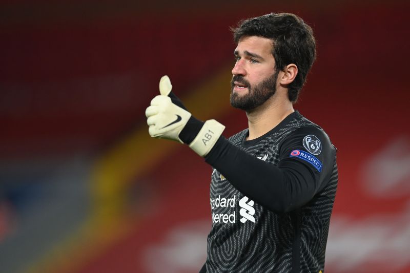 Alisson could return for Liverpool.