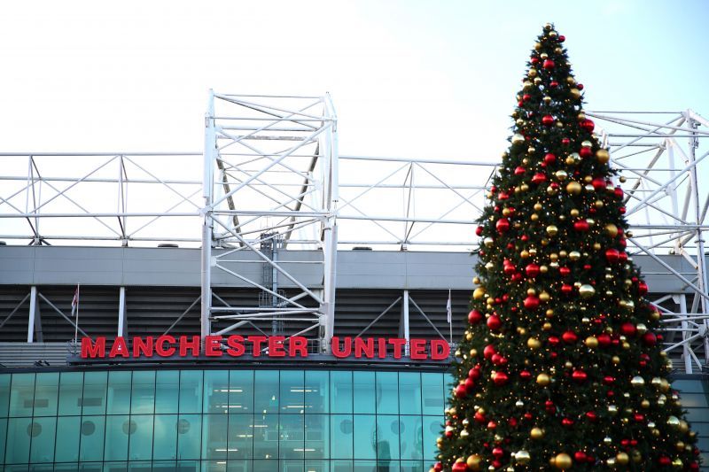 Old Trafford on Christmas Day