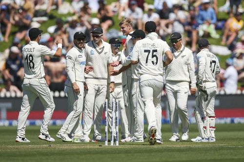 New Zealand clinched the first Test against the Windies after beating them 2-0 in the T20Is