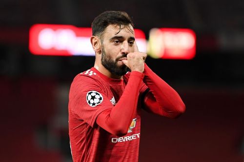 Manchester United midfielder Bruno Fernandes