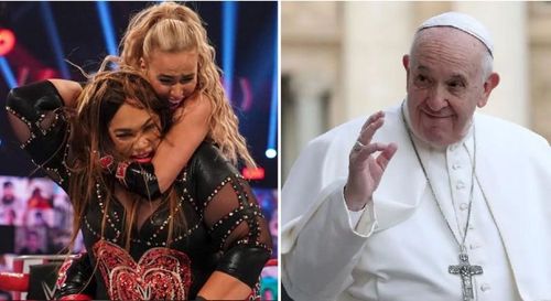 Lana, Nia Jax, and Pope Francis