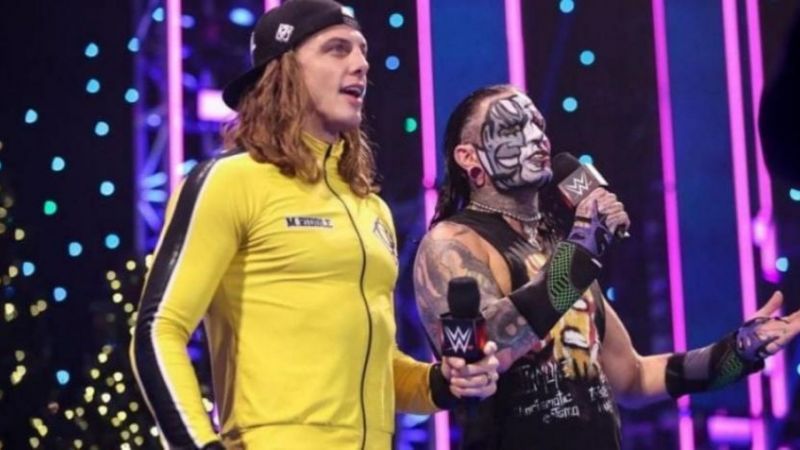 Matt Riddle and Jeff Hardy.