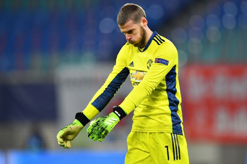 David de Gea's error led to RB Leipzig's third goal against Manchester United