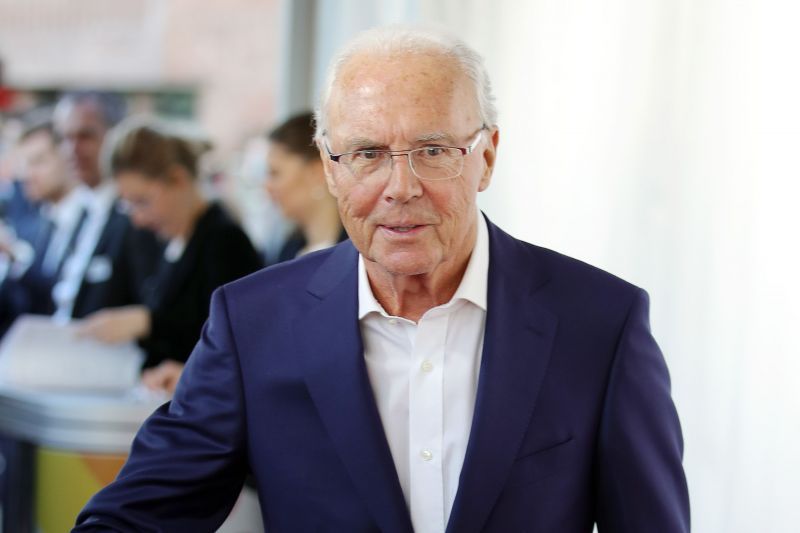 Former Bayern Munich and Germany legend Franz Beckenbauer 