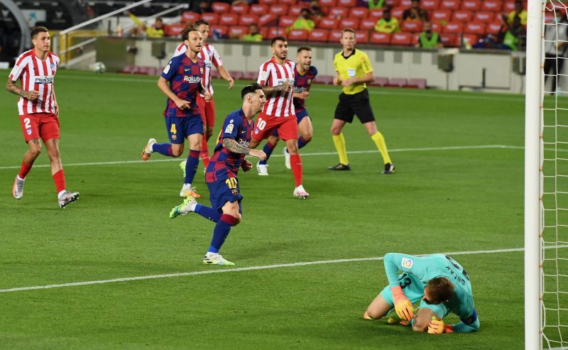 Lionel Messi has scored ten goals against Jan Oblak in his career