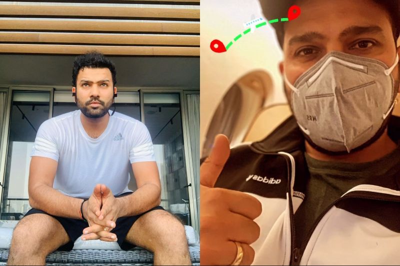 Rohit Sharma landed in Australia last week