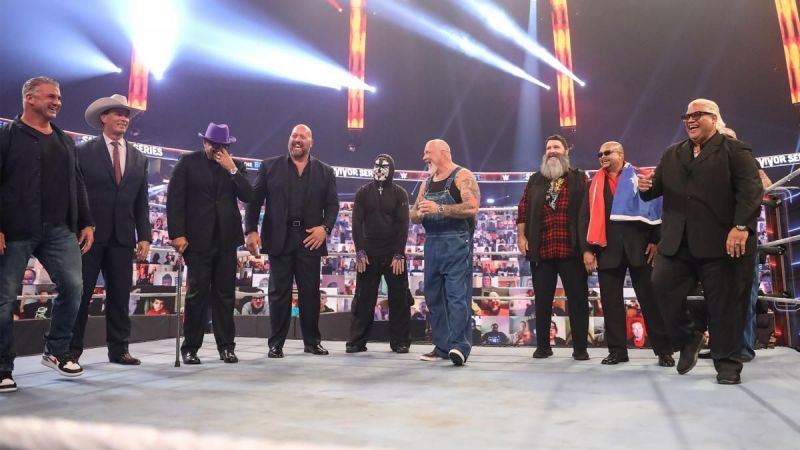 The WWE legends at Undertaker&#039;s farewell