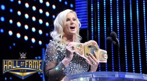 Madusa/Alundra Blayze at the WWE 2015 Hall of Fame