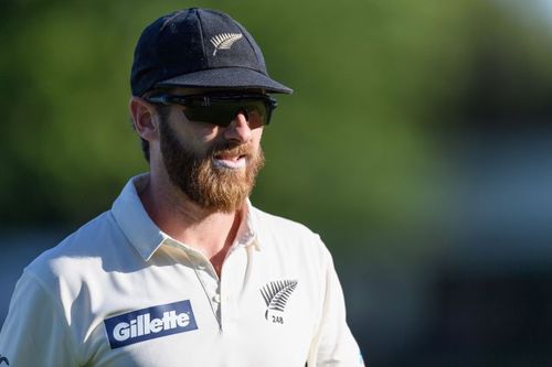 Kane Williamson during New Zealand's first Test against the West Indies.