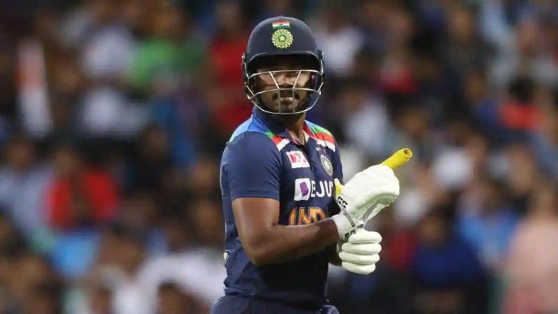 Sanju Samson scored just 48 runs in three T20Is against Australia at a poor average of 16