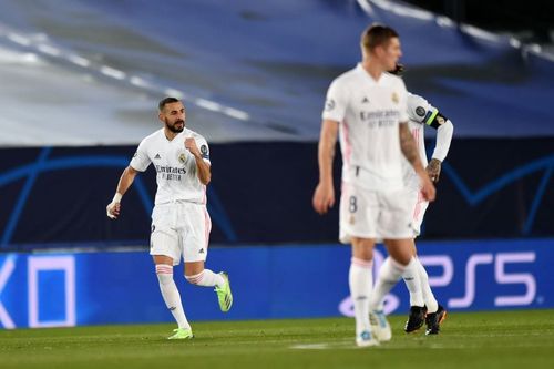 Karim Benzema proved Real Madrid's matchwinner again, in a must-win home clash against Gladbach