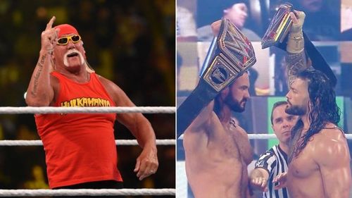 Hulk Hogan gave his thoughts on Roman Reigns and Drew McIntyre.