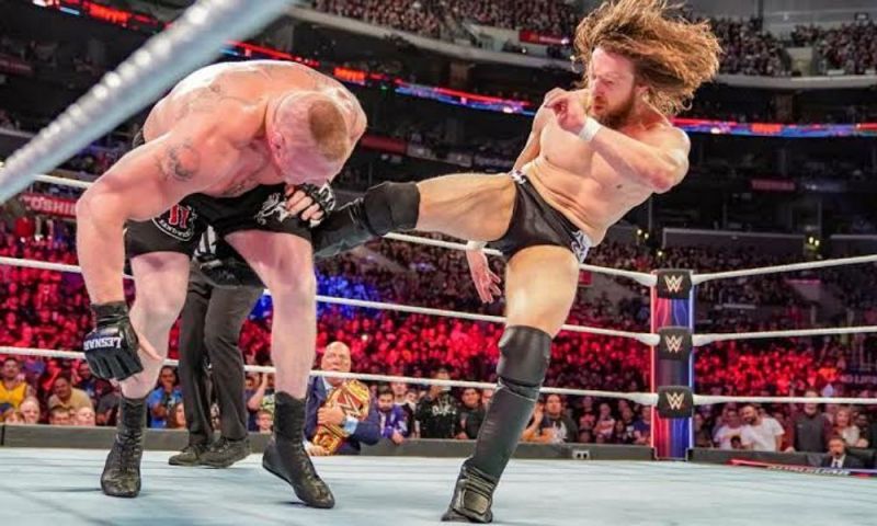Brock Lesnar and Daniel Bryan created a spectacular match!