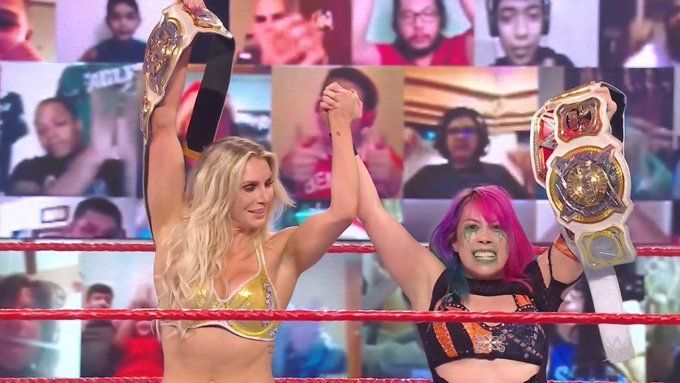 Charlotte Flair and Asuka are prepared to make a statement