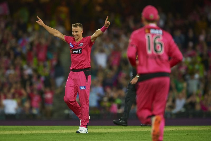 Tom Curran starred in the BBL last season