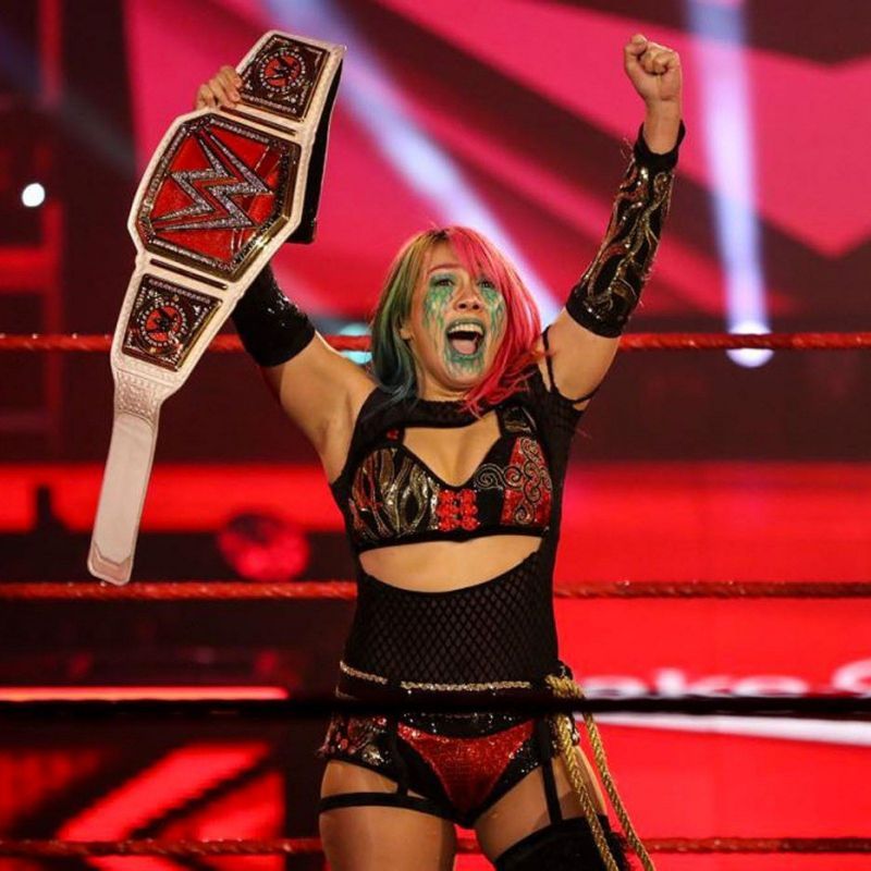 Asuka on WWE RAW