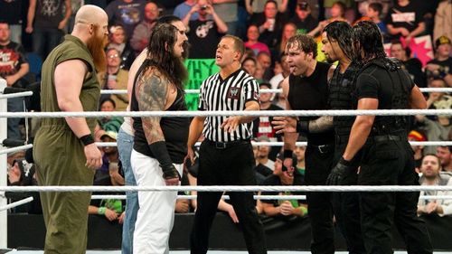 The Shield vs The Wyatt Family