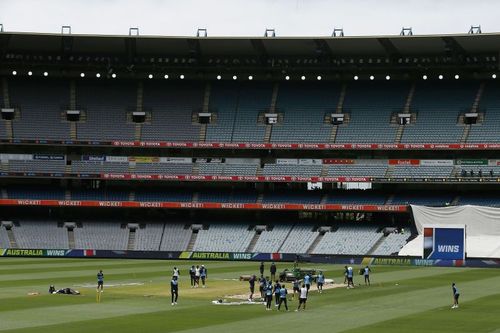 The teams are gearing up at the MCG in the build-up to the Boxing Day contest