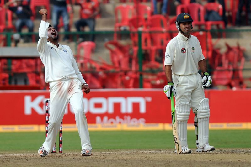 Harbhajan Singh was unplayable at times against Australia