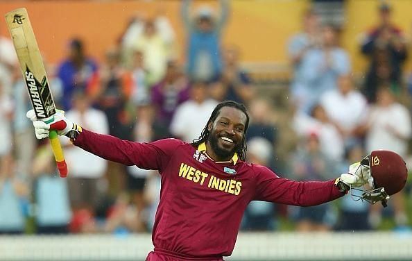 Chris Gayle is one of seven players nominated for the ICC T20I cricketer of the decade award