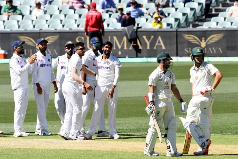 India vs Australia, Adelaide - Day 2. Pic: cricket.com.au/Twitter