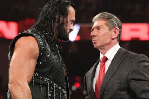 Drew McIntyre and Vince McMahon