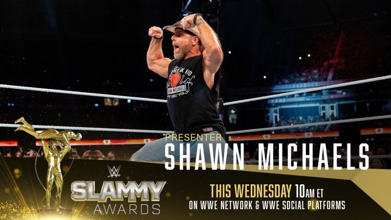 WWE Hall of Famer, Shawn Michaels among others will be a presenter at the 2020 SLAMMY Awards.