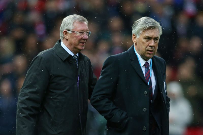 Two legendary managers. 