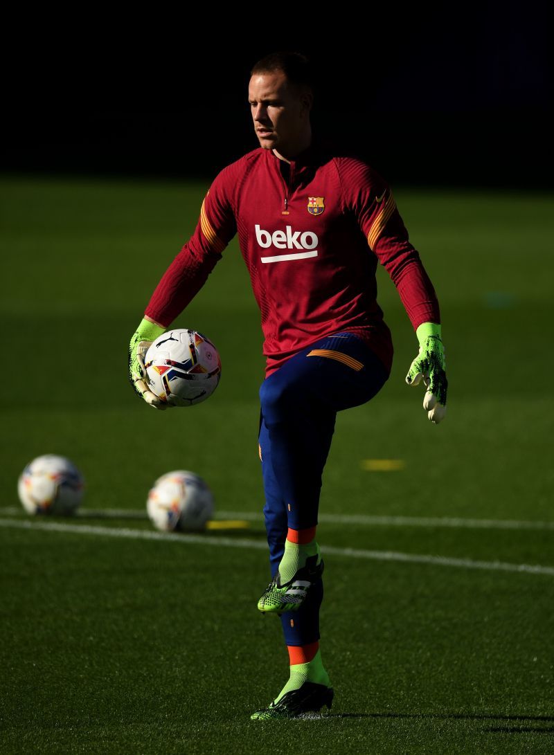 Marc-Andre ter Stegen missed the start of the season through injury