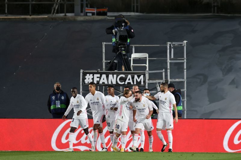 Real Madrid are undefeated in 10 league games against Atletico Madrid