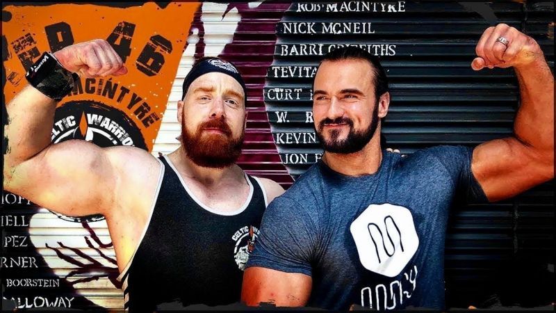 Sheamus and Drew McIntyre