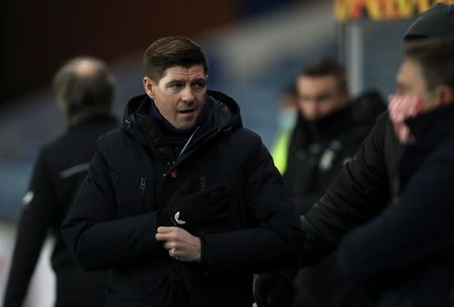 Rangers coach Steven Gerrard