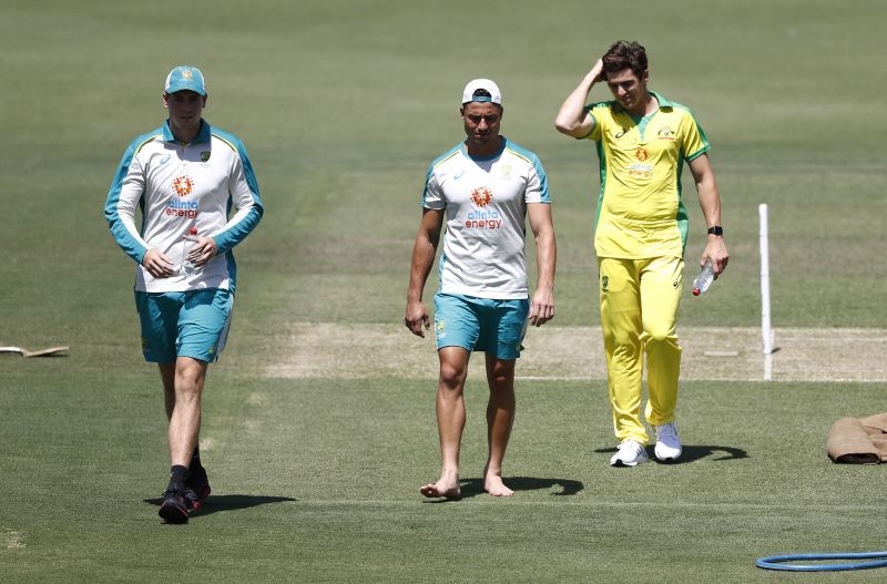 Australia Nets Session & Team Photo