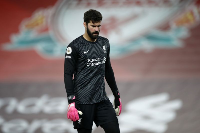 Liverpool keeper Alisson Becker