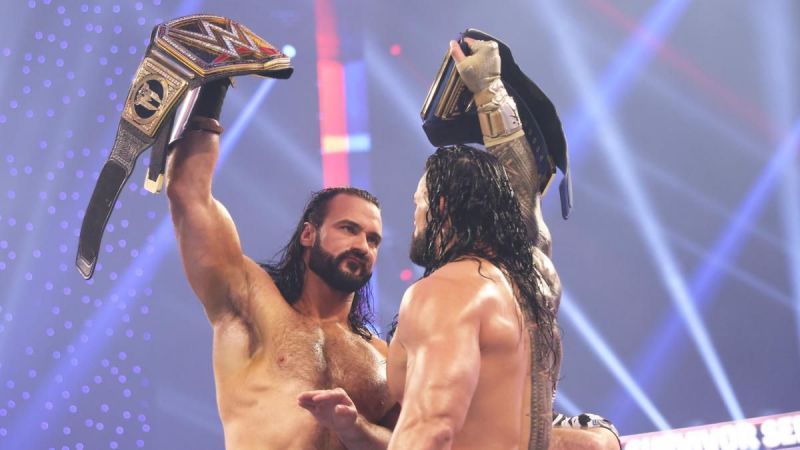 Drew McIntyre at Survivor Series 2020.