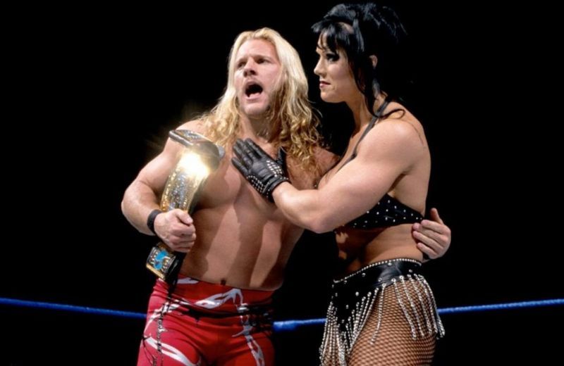 Chris Jericho and Chyna in WWE