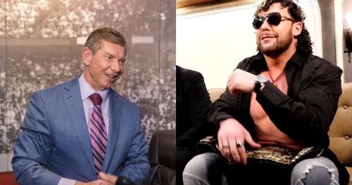 Vince McMahon and Kenny Omega.