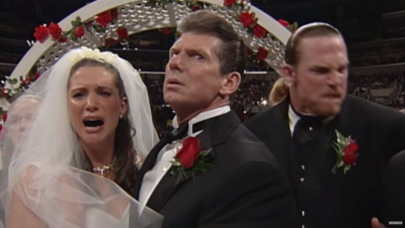 Stephanie McMahon, Vince McMahon and Test