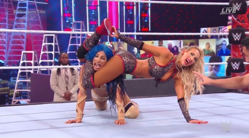 Carmella locks in the Code of Silence at WWE TLC