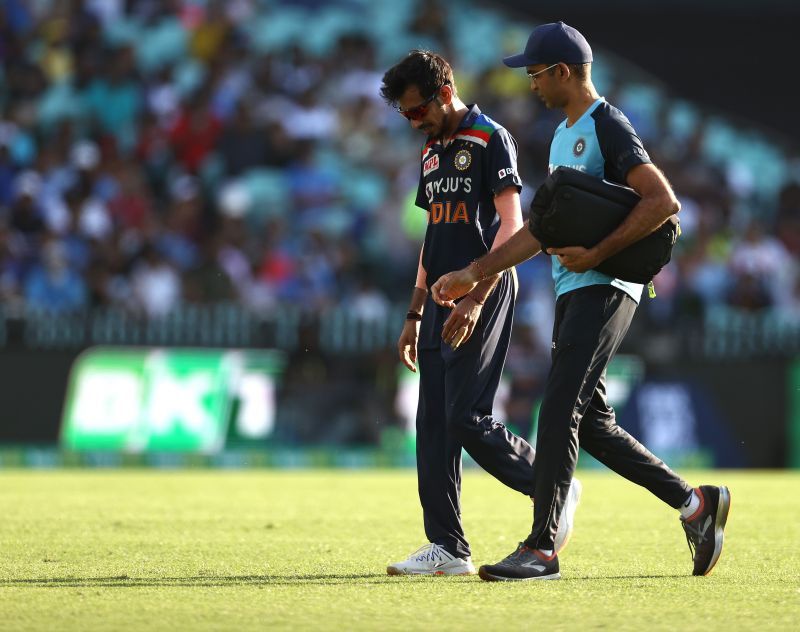 Yuzvendra Chahal suffered a minor injury during the first ODI but was fit again for the next