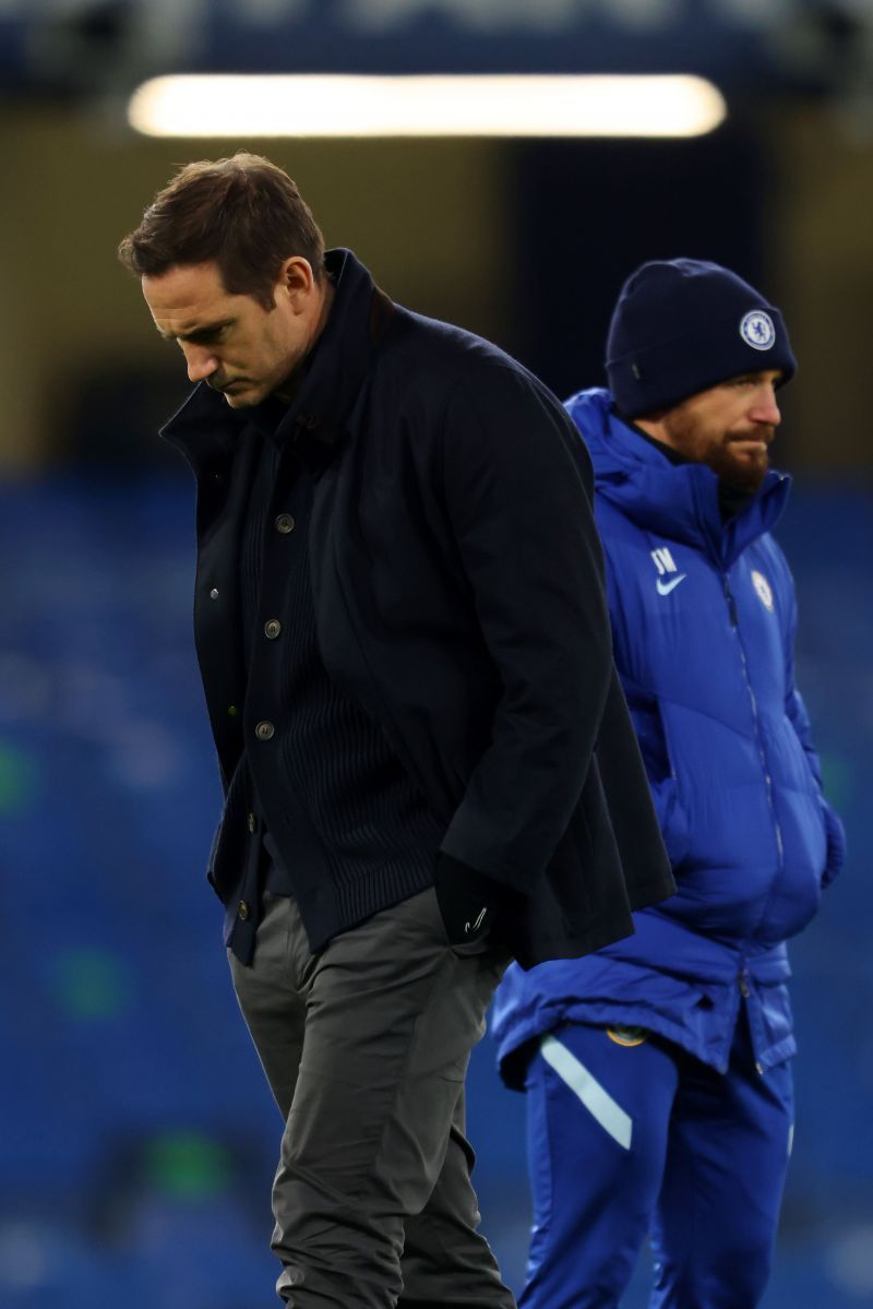 Frank Lampard&#039;s position at Chelsea could be on the line if their results do not improve