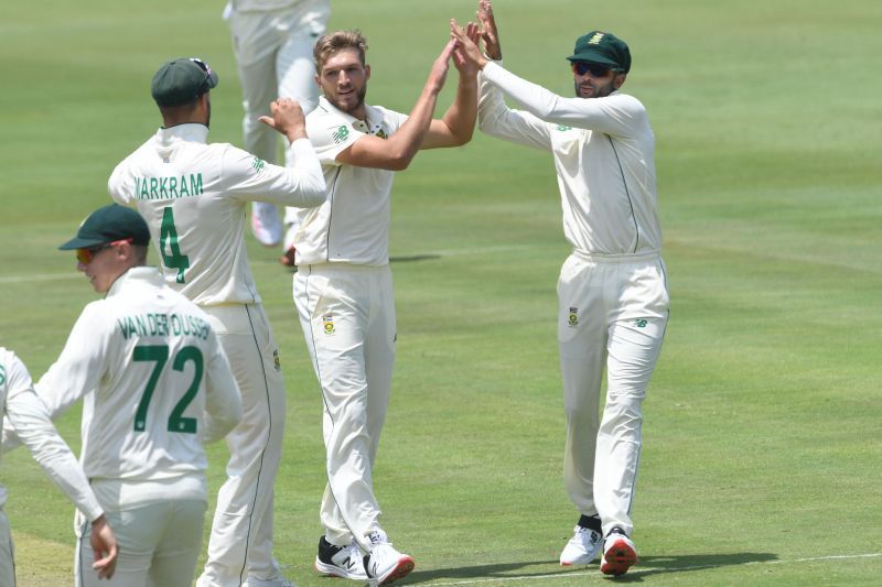 Wiaan Mulder took two key wickets for South Africa in the second innings